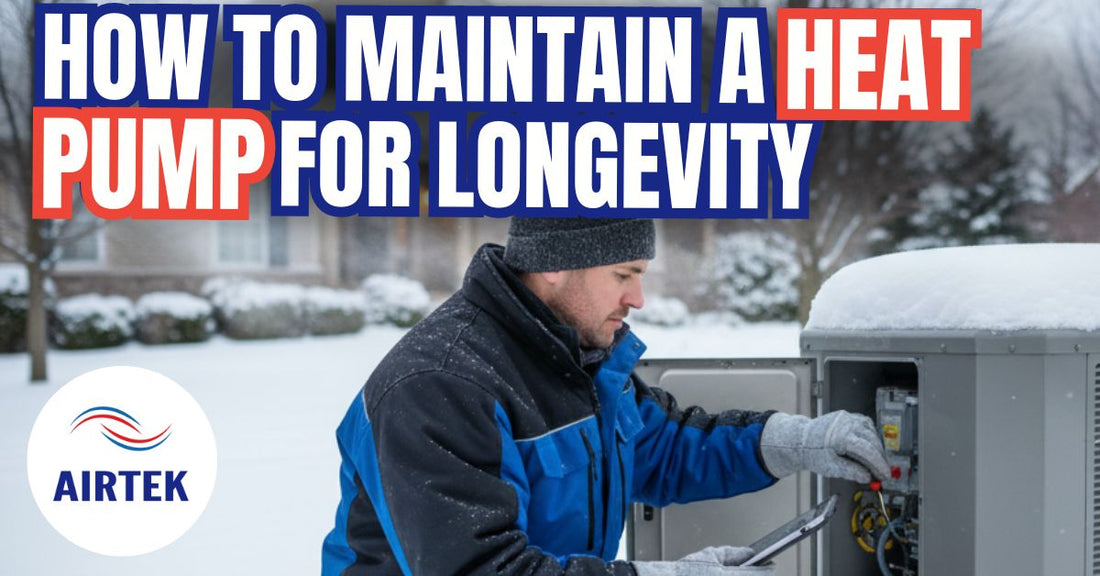 HOW TO MAINTAIN A HEAT PUMP FOR LONGEVITY