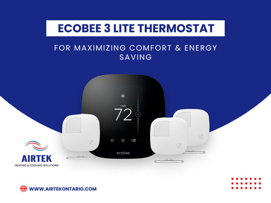 Ecobee 3 Lite Thermostat for Maximizing Comfort & Energy Saving