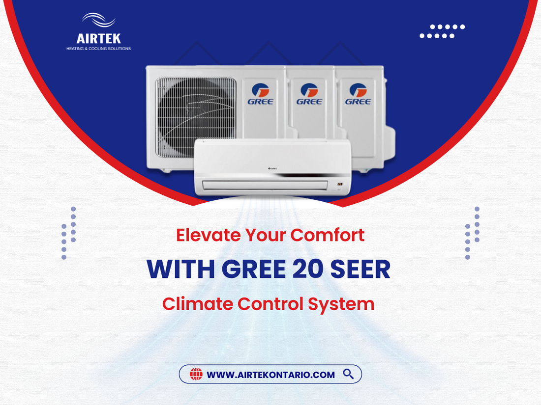 Elevate Your Comfort with GREE 20 SEER Climate Control System