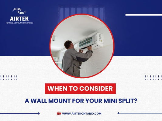 When to Consider A Wall Mount for Your Mini Split?