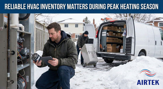 Why Reliable HVAC Inventory Matters During Peak Heating Season