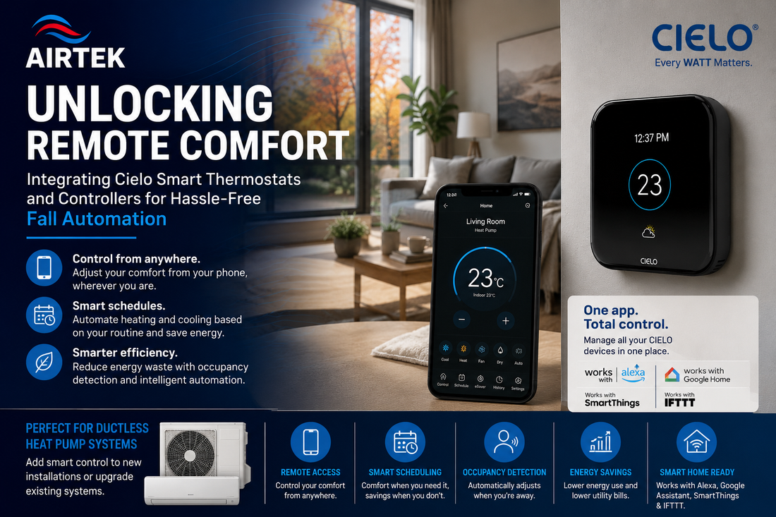 Unlocking Remote Comfort: Integrating Cielo Smart Thermostats and Controllers for Hassle-Free Fall Automation