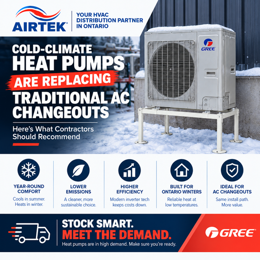 Cold-Climate Heat Pumps Are Replacing Traditional AC Changeouts: Here’s What Contractors Should Recommend