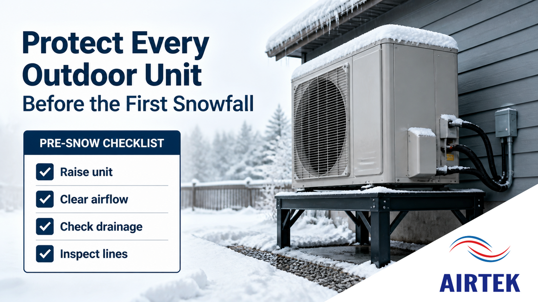 Protect Every Outdoor Unit Before the First Snowfall