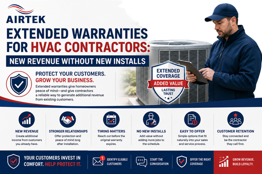 Extended Warranties for HVAC Contractors: New Revenue Without New Installs