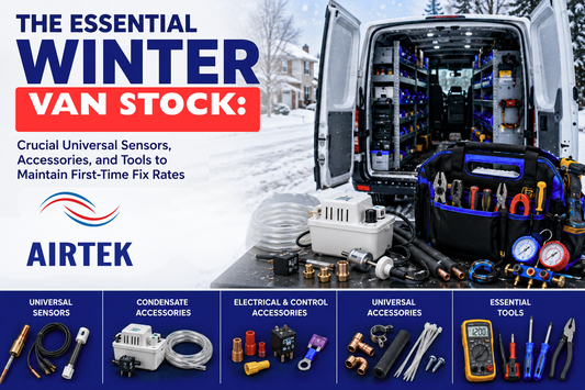 The Essential Winter Van Stock: Crucial Universal Sensors, Accessories, and Tools to Maintain First-Time Fix Rates