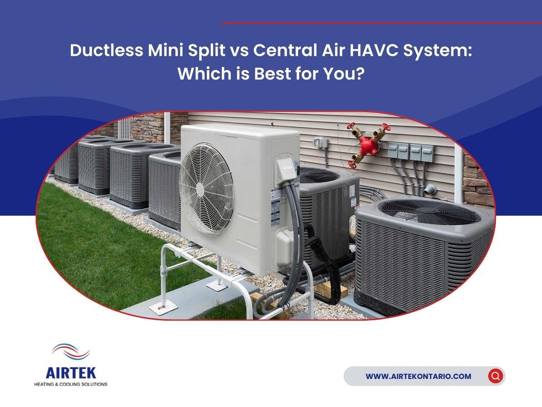 Ductless Mini Split vs Central Air HVAC System: Which is Best for You?