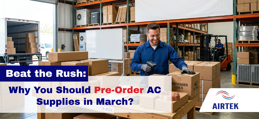 Beat the Rush: Why You Should Pre-Order AC Supplies in March