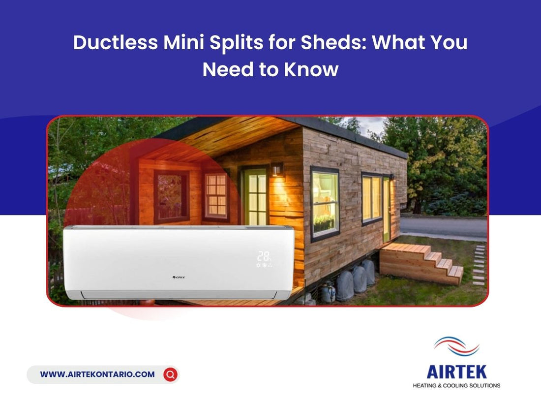 Ductless Mini Splits for Sheds: What You Need to Know