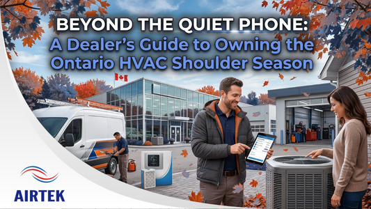 Beyond the Quiet Phone: A Dealer’s Guide to Owning the Ontario HVAC Shoulder Season