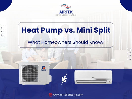 Heat Pump vs. Mini Split: What Homeowners Should Know?