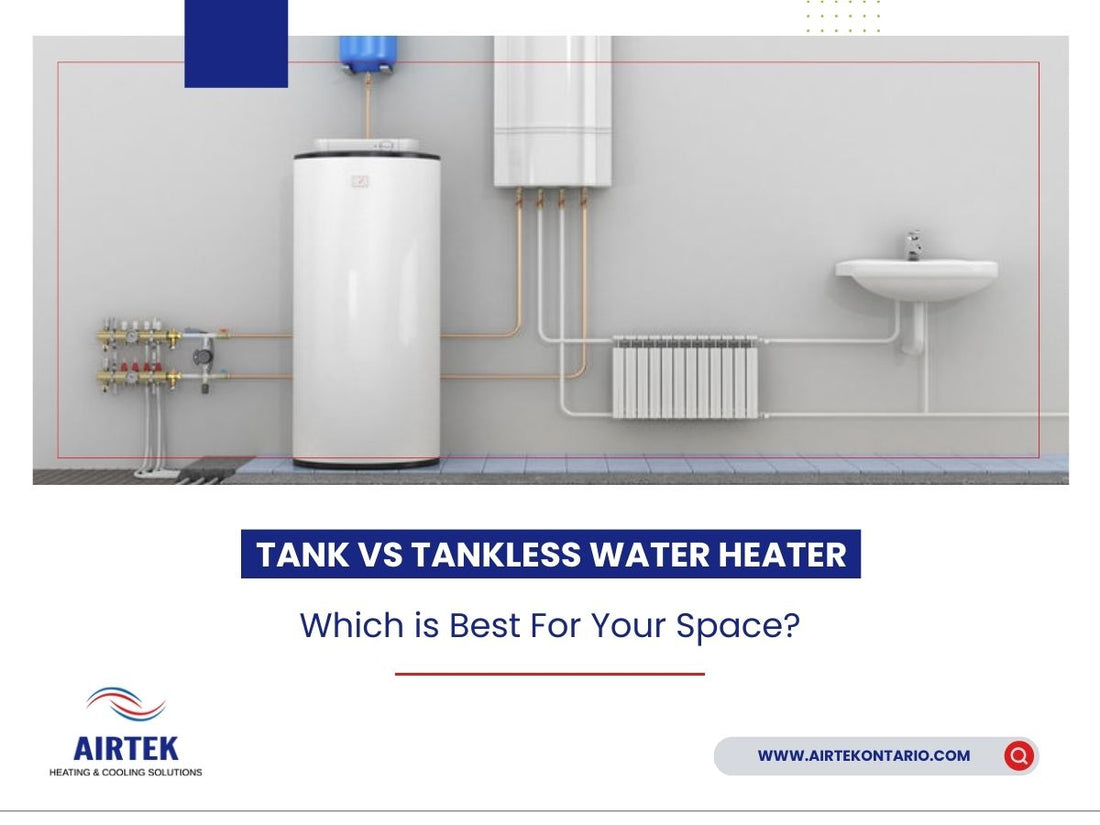 Tank vs Tankless Water Heater: Which is Best For Your Space?